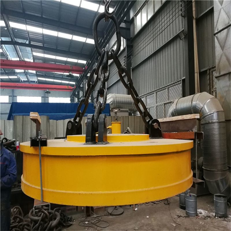 Steel Electromagnetic Chuck Crane Magnet 2.2KW Customized Size