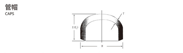 Seamless Welded Elbow Tee Reducer Cap DIN EN10253 Black ANSI Rust Oil