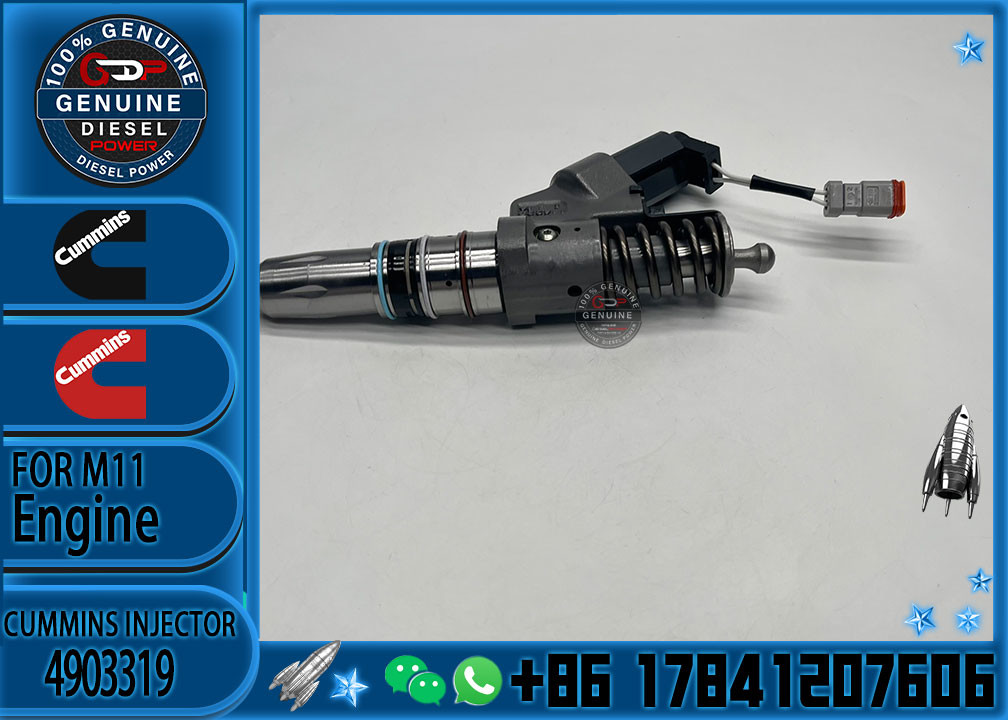 Original Cummins 4903319 Diesel parts injector for QSM11 ISM11 fuel injector pump