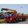 Buy cheap 3955 kg Truck Mounted Telescopic Boom Truck Crane For City Construction from wholesalers
