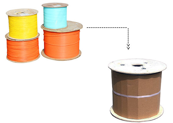 Simplex Fiber Optic Armored Cable 2.0mm Tight Buffer GJFJV Type Custom