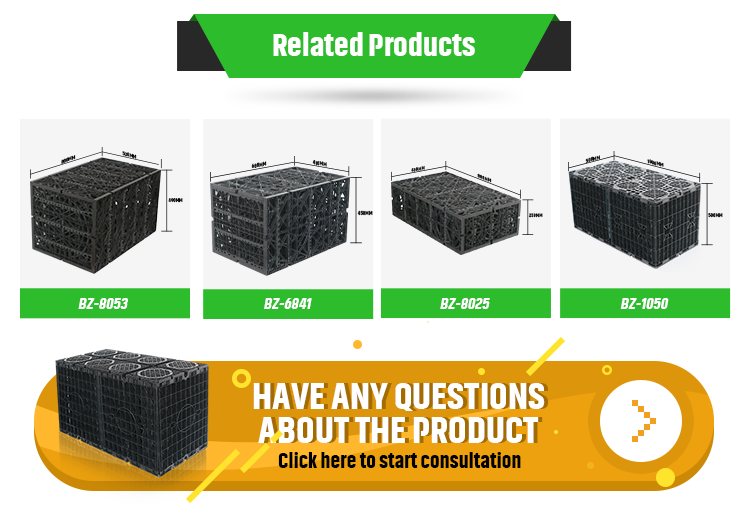 Strong Bearing Capacity HDPE Material Rain Water Harvesting Systems Tanks for School