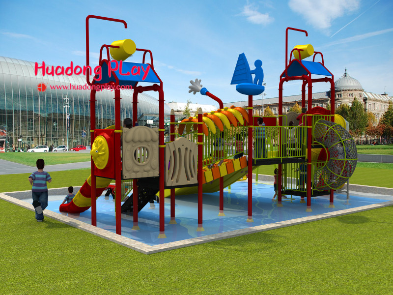 Creative Aquatic Playground Equipment Durable Innovative Design High Safety