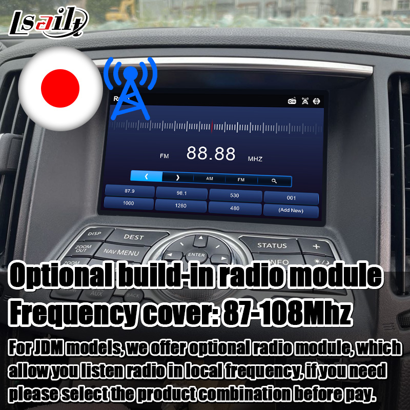Nissan 370z nondestructive HD screen Youtube wireless carplay android auto upgrade