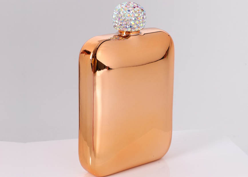 Small Kitchen Household Items Full Drill Mini Hip Flask Women'S Style