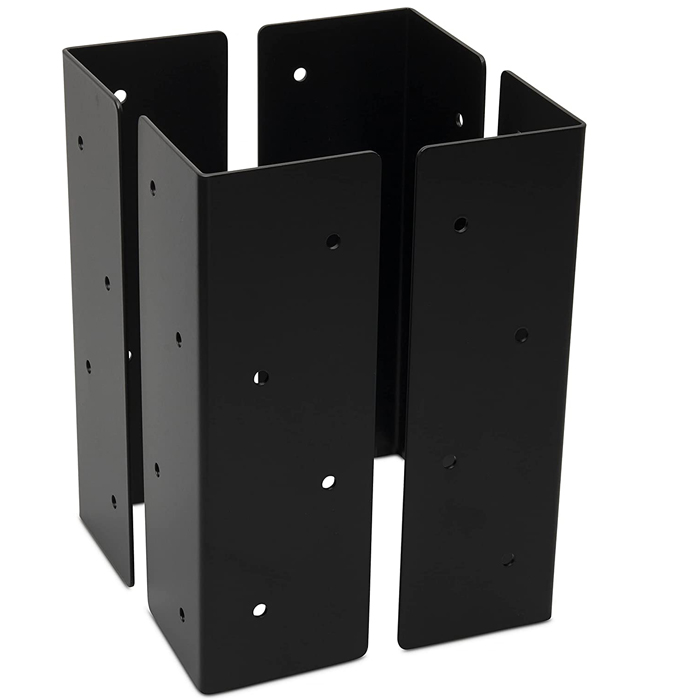 90 Degree Angle Punching Corner Bracket for Rust Resistant Iron Garden Corner Brackets