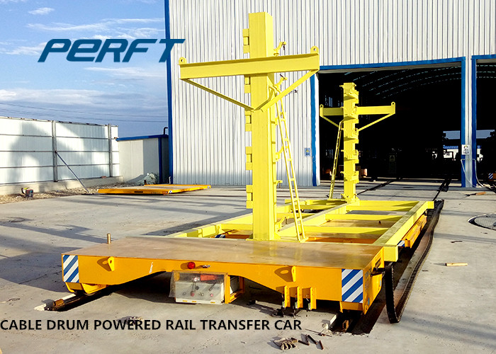 cable drum powered transfer trolley systems cable drum powered Material Transfer Cart