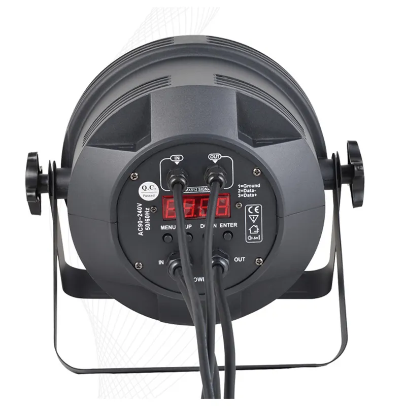 Outdoor RGBW DMX LED Par Light Waterproof 18pcs*10w For Wedding