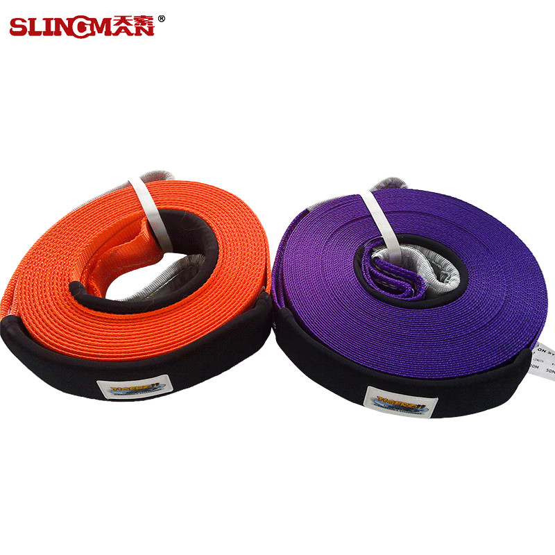 Polyester AutoTecknic Car Front Tow Strap Gray Color