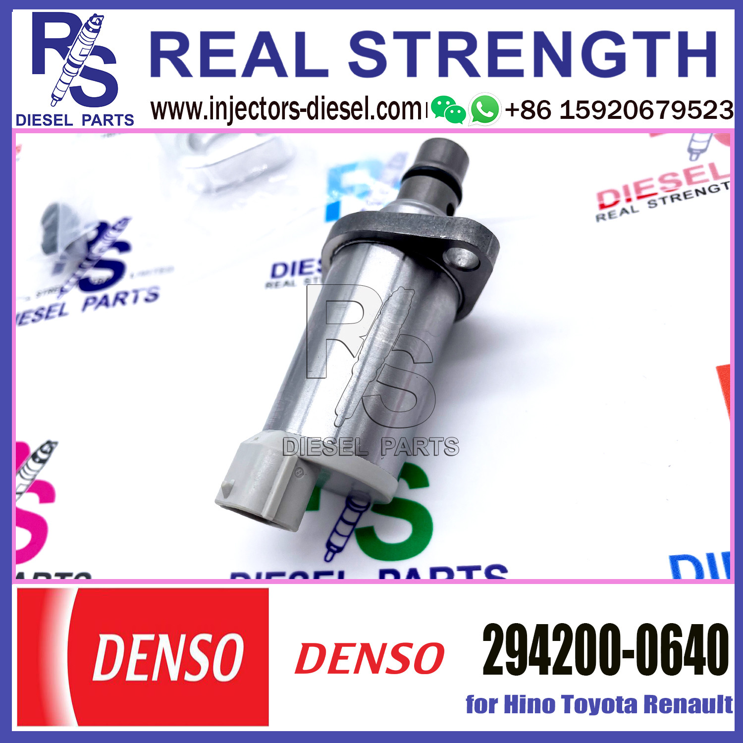 DENSO Suction Control Valve 294200-0640 Applicable to Hino Toyota Renault