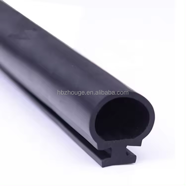 Customized Auto Rubber Trim Seal EPDM Rubber Weatherstrip with 60 Shore A Hardness