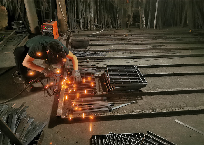 Car Wash Platform Steel Grating Plate 50x4 Mm Corrosion Resistance