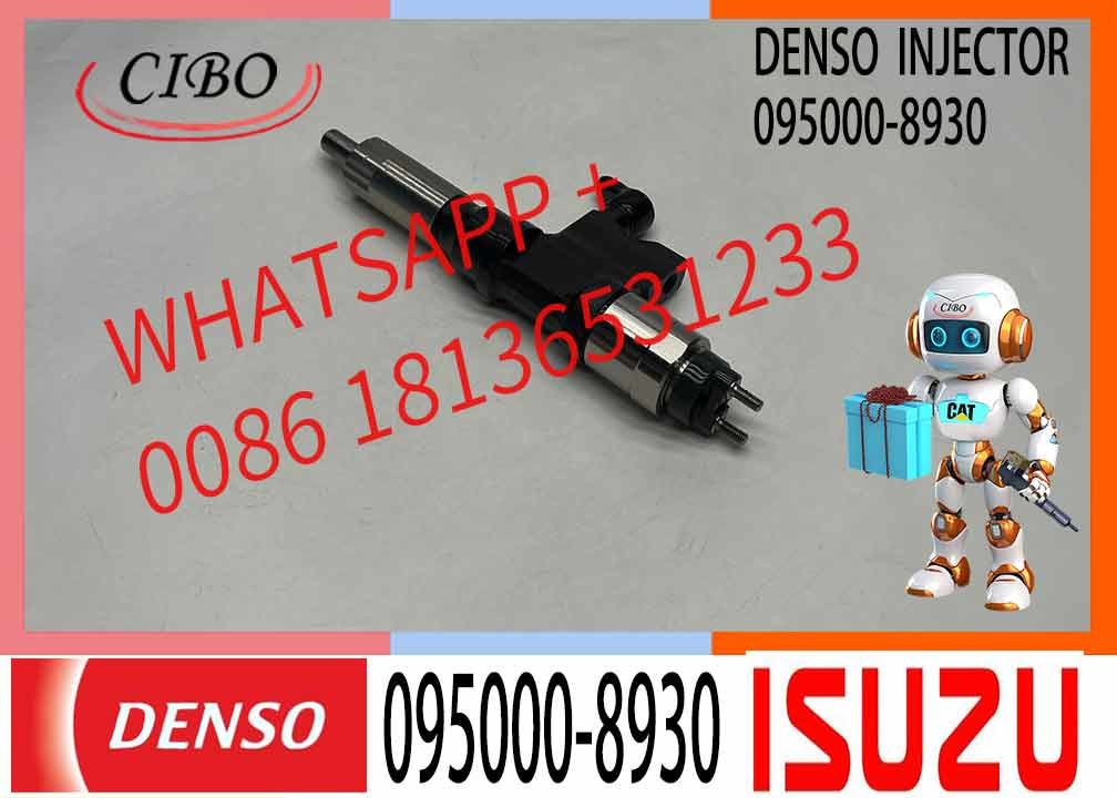 095000-8930 1kd Diesel Fuel Injector Remanufactured Common Rail Diesel Injector For 8-98160061-0 4H07 Diesel Engine