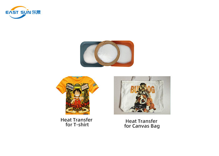 DTF T Shirt Printing Heat Transfer Adhesive Powder 1kg 5kg White TPU DTF Hot Melt Powder