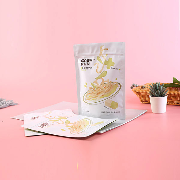 Resealable Aluminum Foil Zipper 40mic Stand Up Resealable Bags For Food Packaging