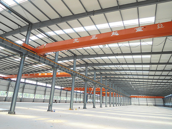 Heavy Industrial Buildings Steel Structure Workshop Open Space Design