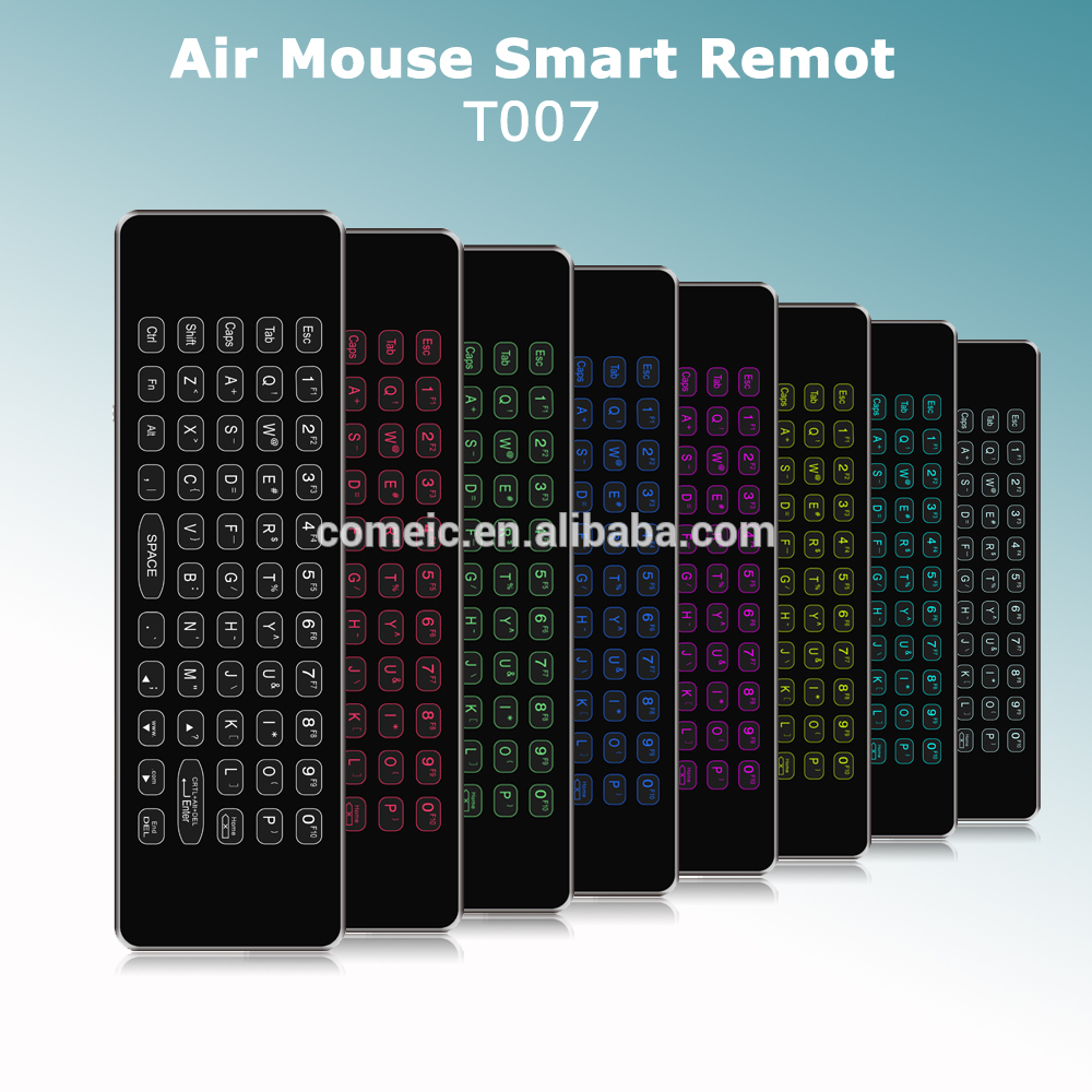 Universal Android Mini Wireless Air Mouse Backlight RF PC Keyboard Combo