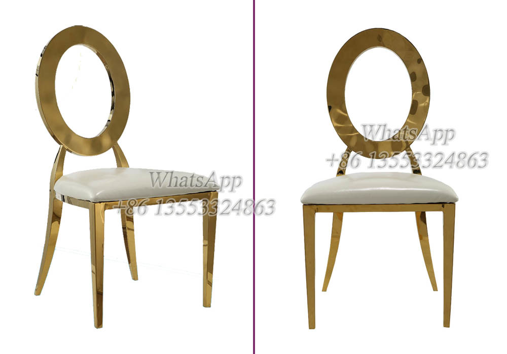 Gold Stainless Steel Wedding Chair For Sale From China (YS-31)