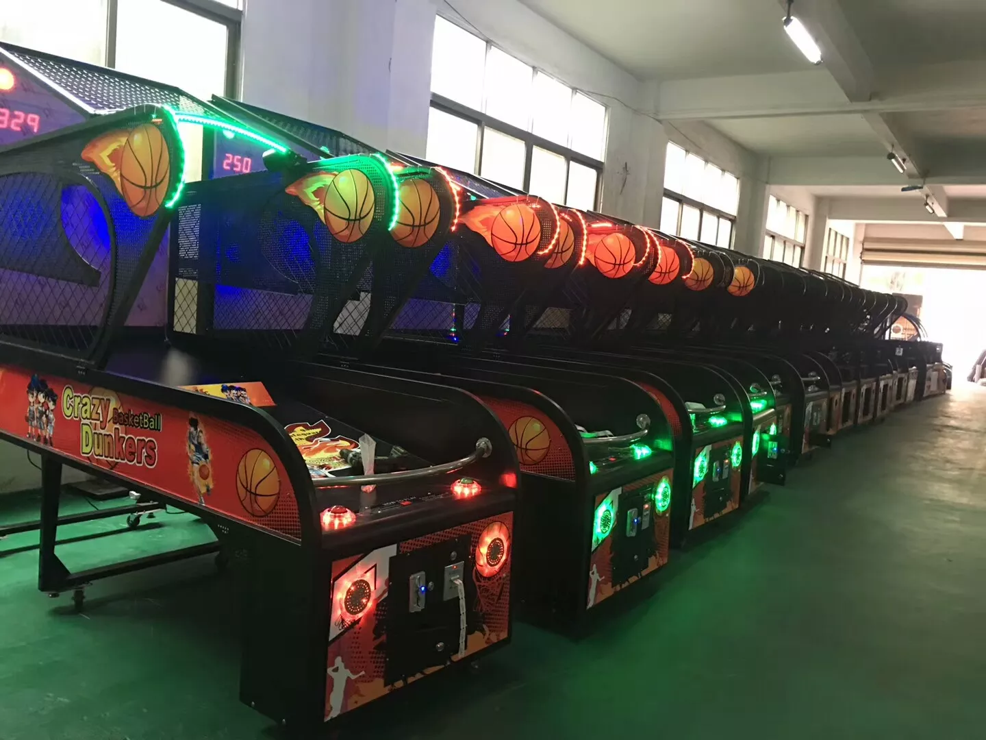 Dreamland coin operated arcade basketball machine ticket redemption folding basketball arcade game machine for sale