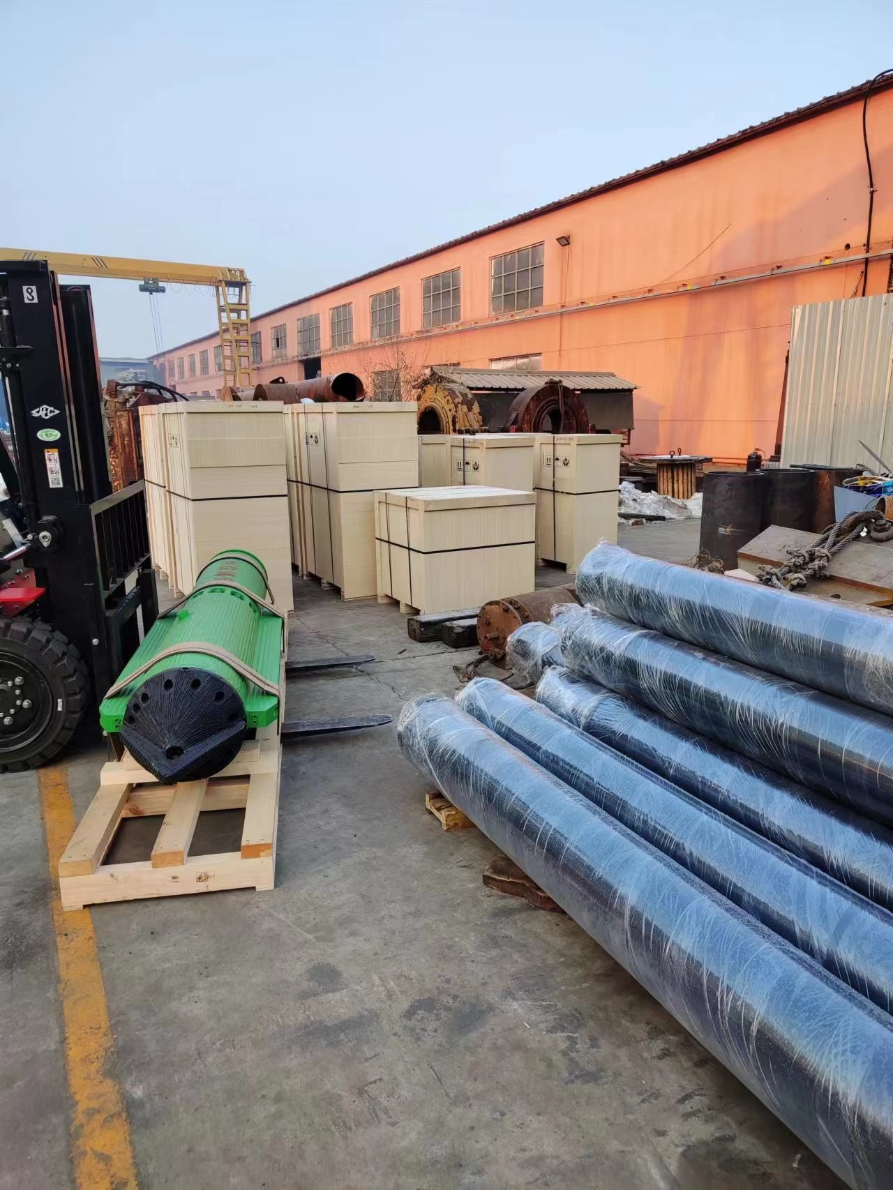 75-260 KW Vibroflot Accessories Steel Material 50 Hz-60 Hz Frequency