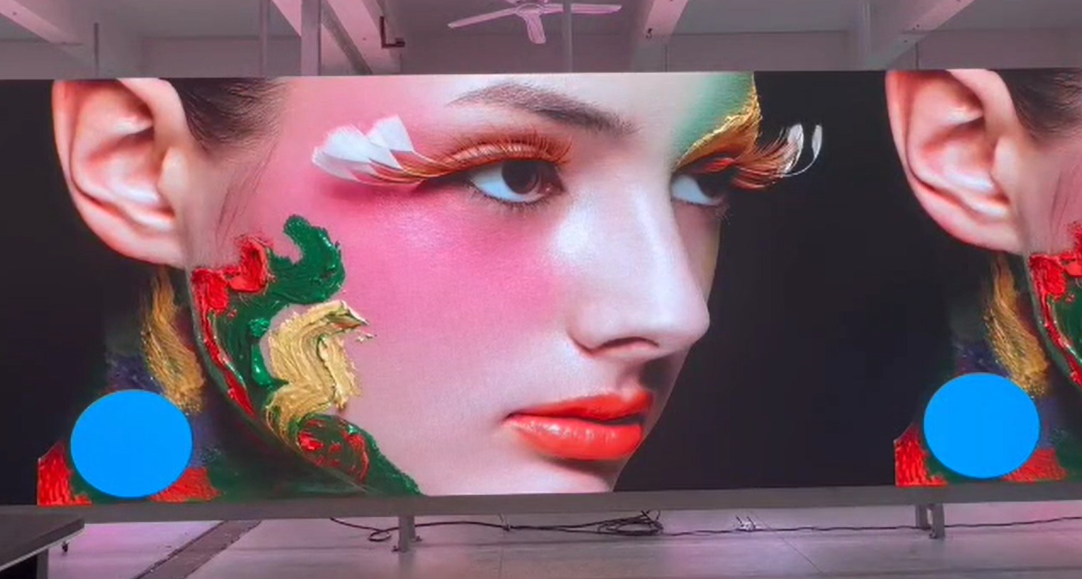 Front Service Indoor LED Video Wall P3 HD with High Refresh Rate for Stage and Sky Curtain