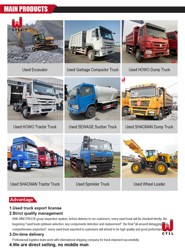used HOWO trucks
