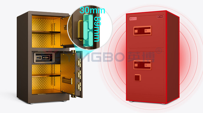 70KG Luxury Smart Home Safe Box Biometric Fingerprint Lock YB/RS-100D