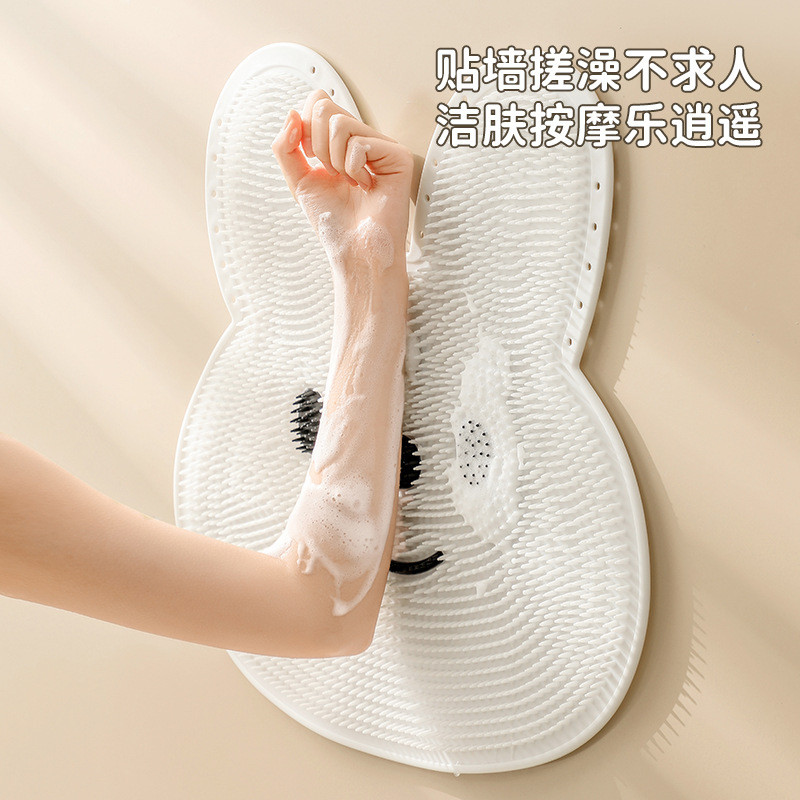 XL Tasteless Silicone Foot Scrubber Mat Large Eliminate Calluses Dead Skin