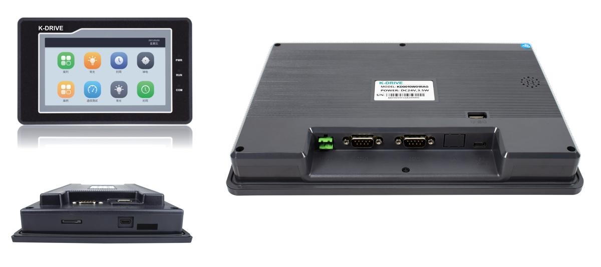 Mt6071IP Resistive HMI Touch Screen 480×272 Plastic Material