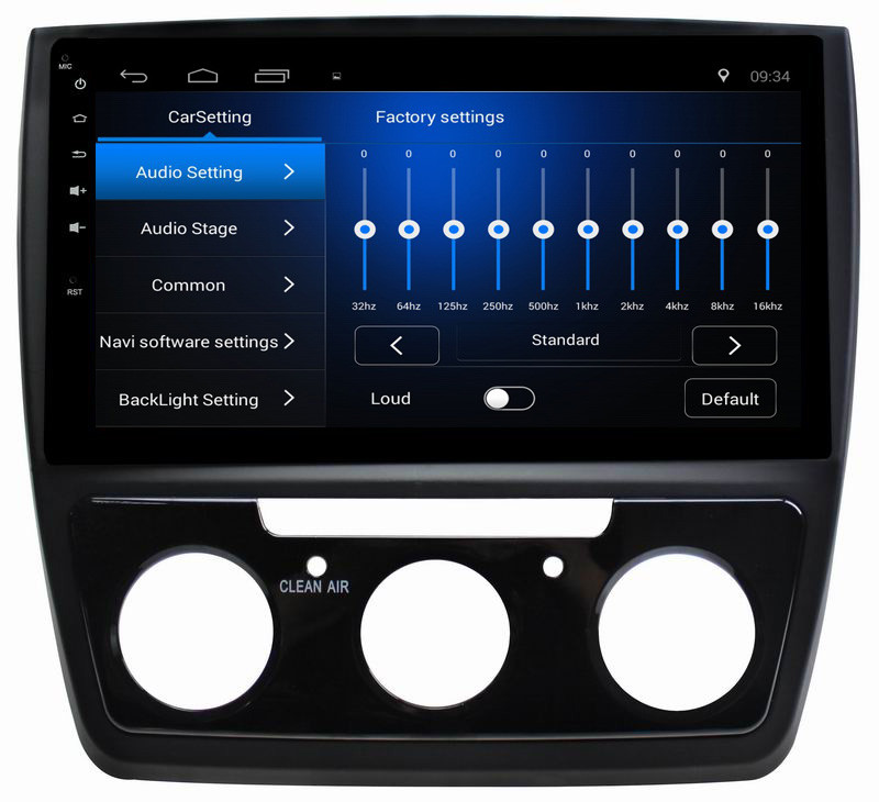 Ouchuangbo car gps head unit audio android 8.1 for Skoda Yeti 2016 support USB SWC wifi AUX radio stereo