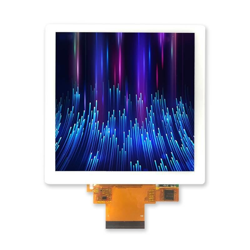 4 Inch Square TFT Display Module, 720x720 Resolution, 40 Pins 3SPI+RGB/I2C+RGB Interface