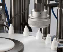 Auto Electronic 10 Ml Eye Drops Filling Line / Liquid Filling Machine