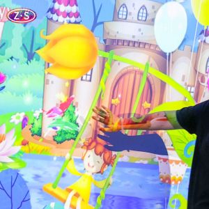 Museums AR Interactive Drawing Games Wall Display MultiChannel Fusion Technology