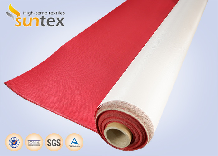 Fireproof Polyurethane (PU) Coated Fiberglass Cloth Heat Protection Thermal Insulation