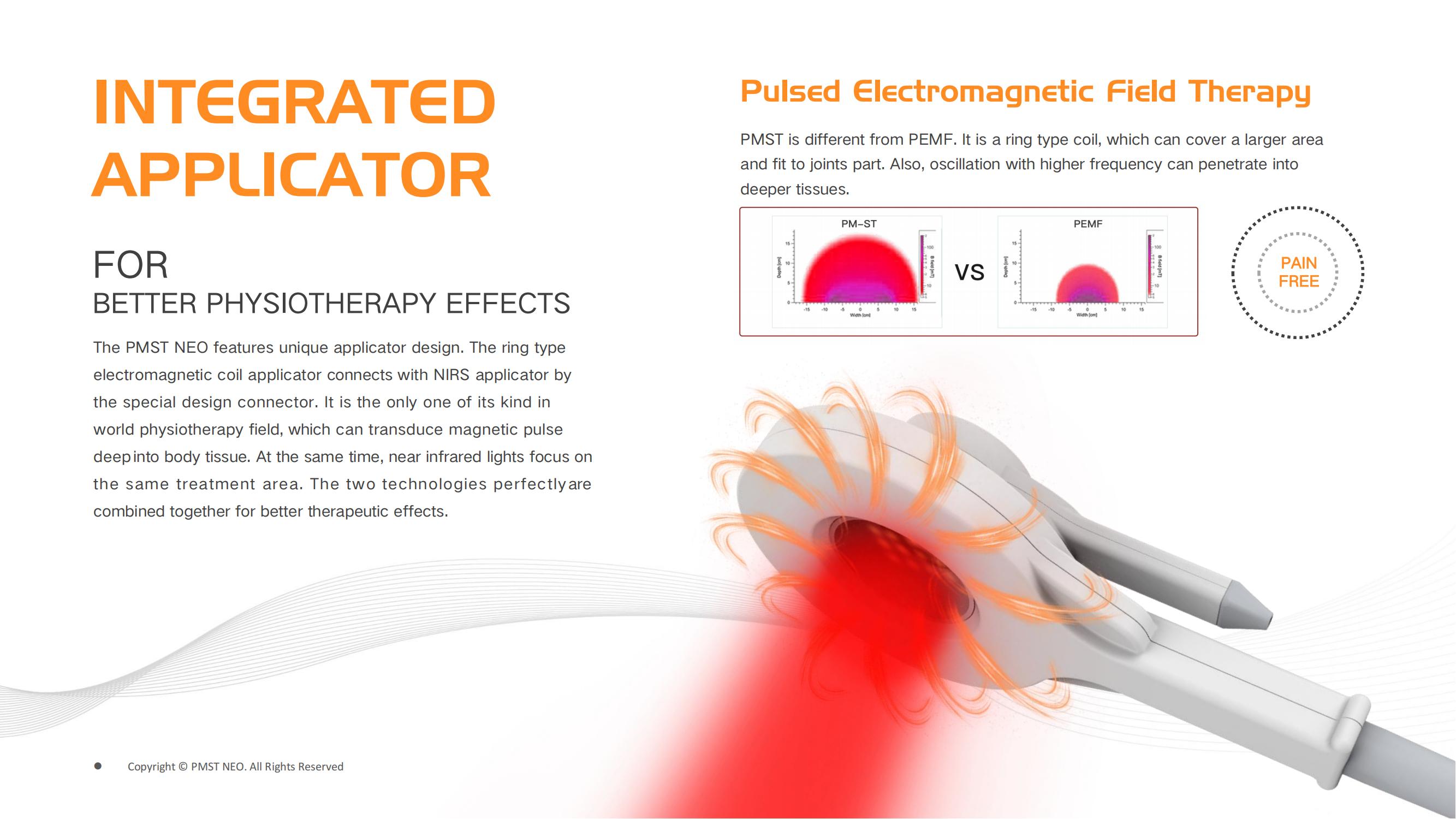 Physio Neo Extracorporeal Magneto Therapy Machine Non Invasive