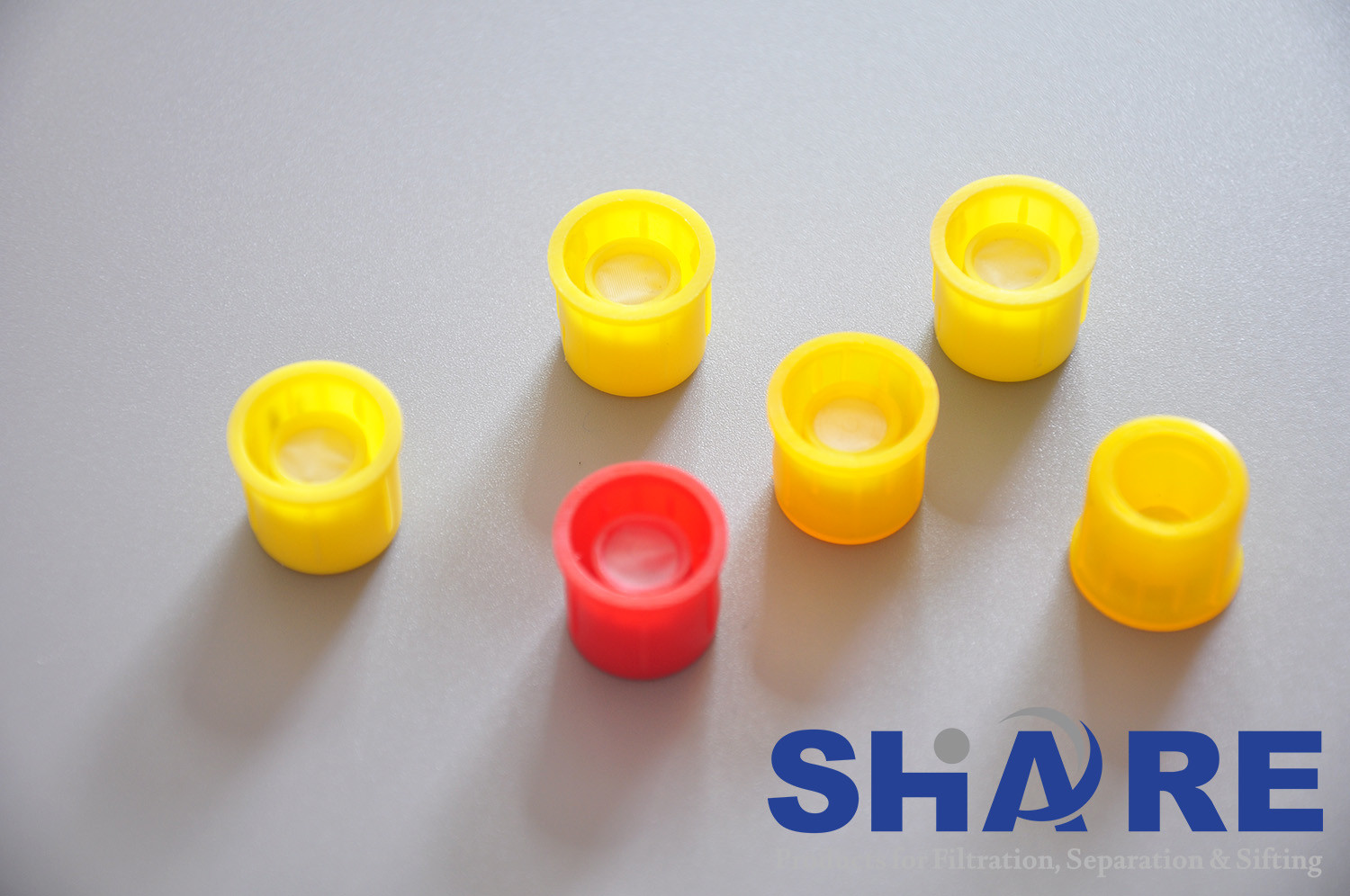 TPU Injection Over Molding Plastic Filters High Precision Woven Mesh