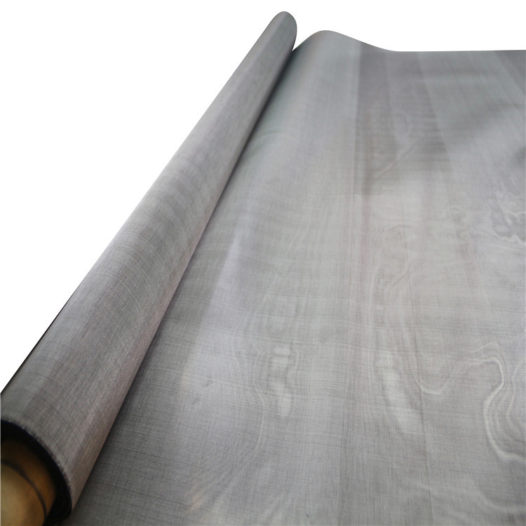 Anti Corrision Length 2000mm 99.9% Titanium Plain Weave Mesh Bright
