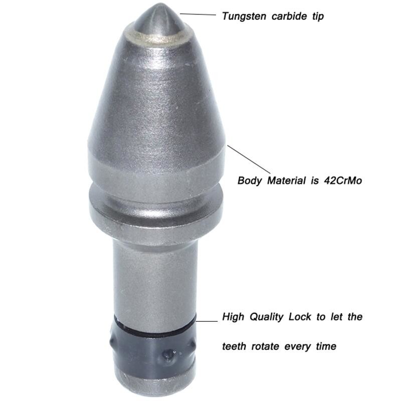 Rock Drilling Teeth Holder For Rotary Drilling Rig Piling Rig Kelly Bar Spare Parts B47K
