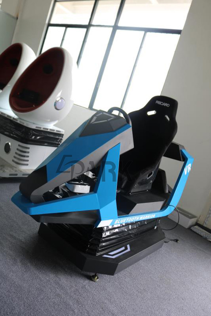 Racing go karts game machine EPARK playstation 9D VR simulator seepoon E3 helmet