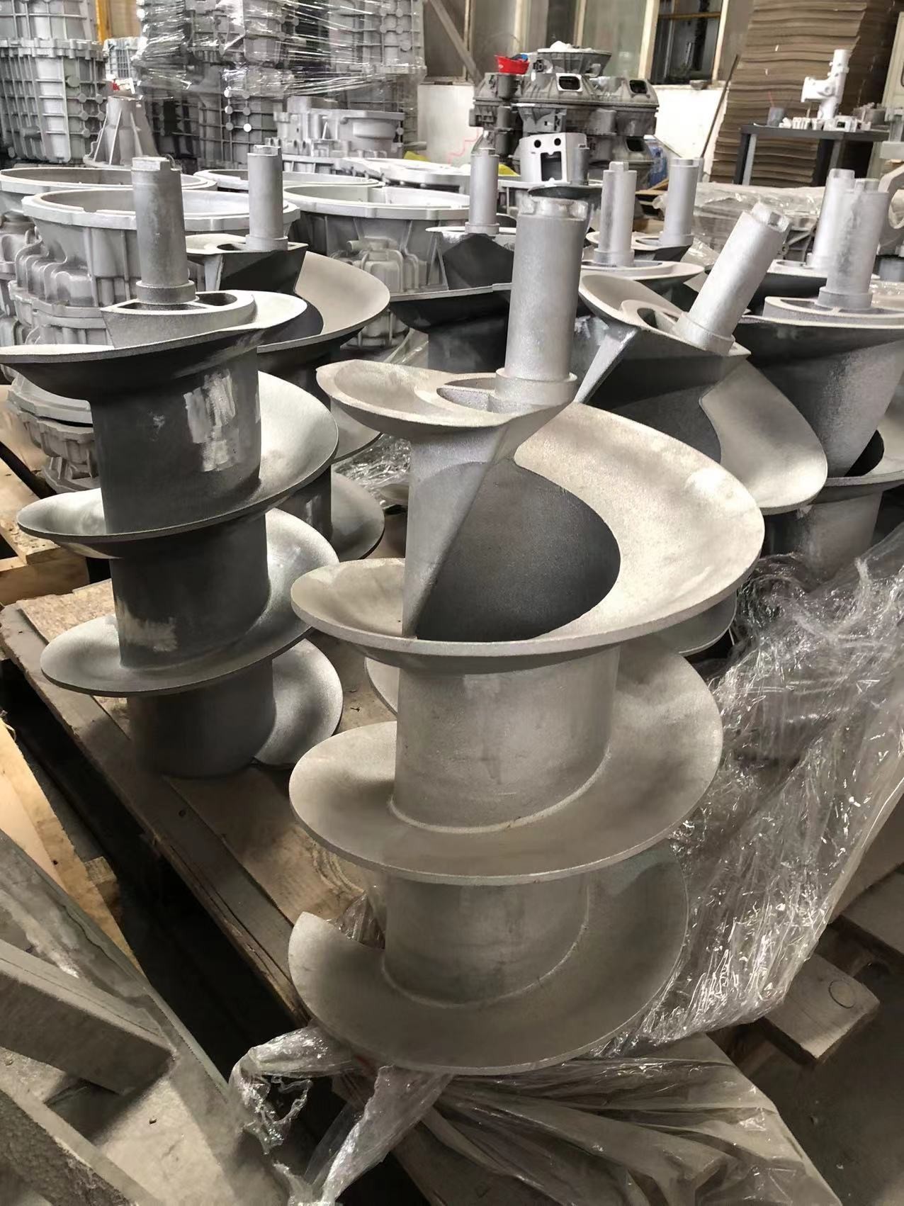 Lost Foam Casting Process 3mm Aluminum Alloy Casting In Agriculture