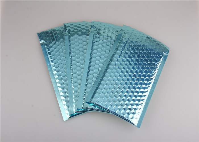 Turquoise Color Metallic Bubble Mailers Padded Envelopes 360x460 #A3 Size