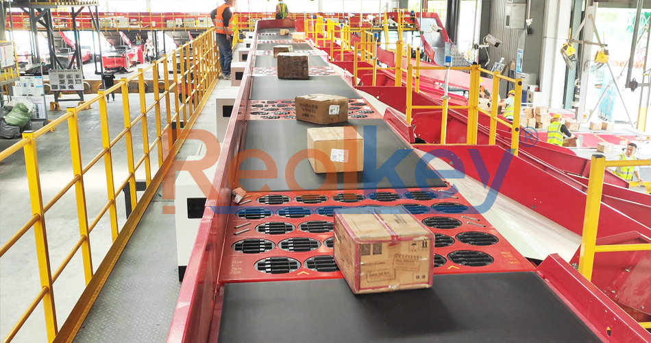 99.99% Accuracy Automated Parcel Bundle Sorter Box Sorting Machine Quick Installation