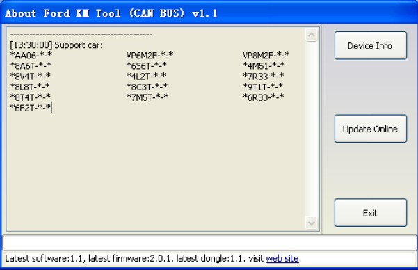 about ford km tool 