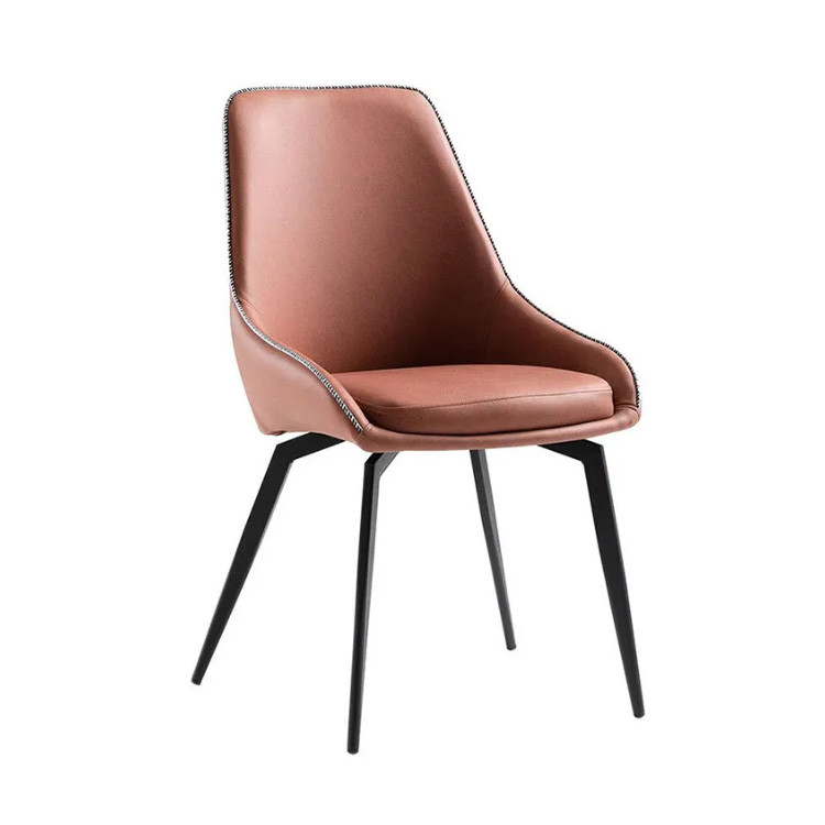 PU Dining Modern Leisure Chair Stability Superior Durability