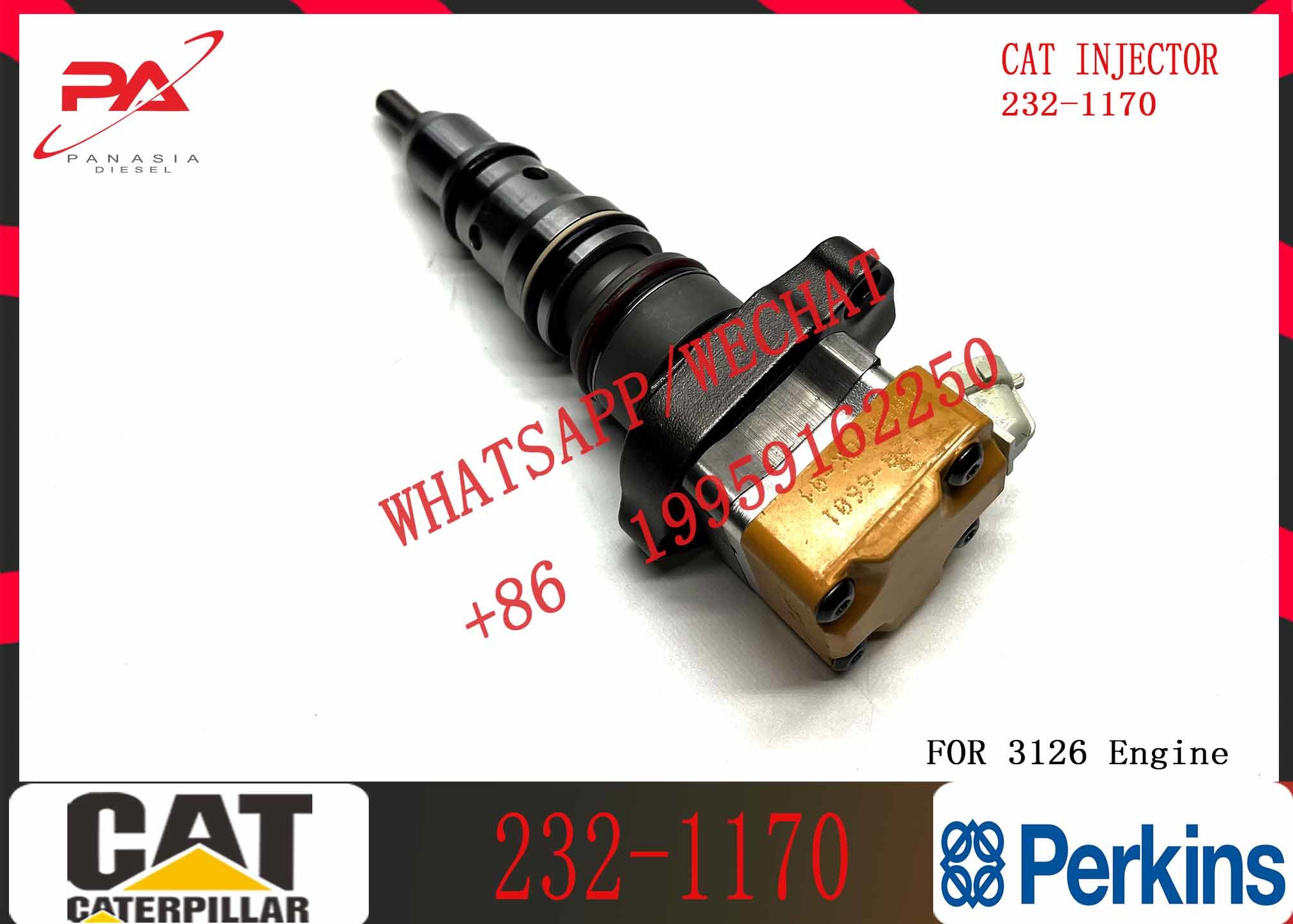 High Quality Diesel Fuel Injector 180-7431 171-9710 171-9704 178-6432 188-1320 173-9379 4CR0197 232-1170