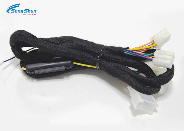 Audio Automotive Wiring Harness Electrical Pins 0.5mm2 Bare Copper Conductor
