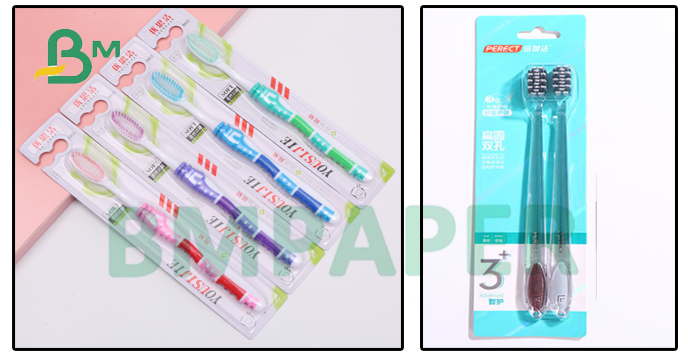 70x100cm 320g 350g Coated One Side Blister SBS Board For Toothbrush Package 