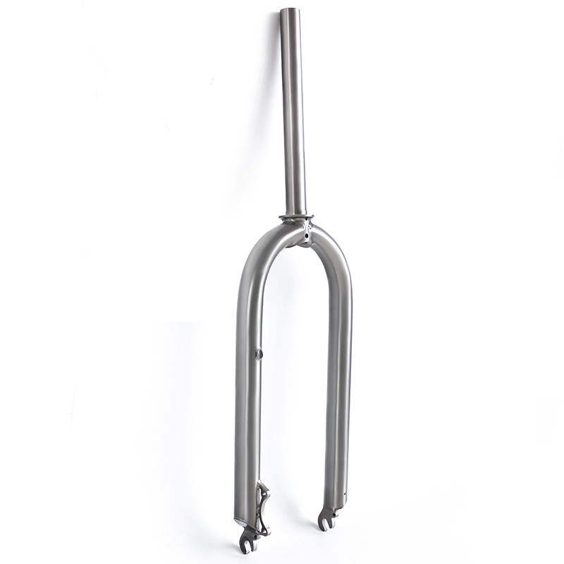 Ti3AL2.5V Ti6AL4V Titanium Road Bike Fork Wear Resistant 135mm / 150mm