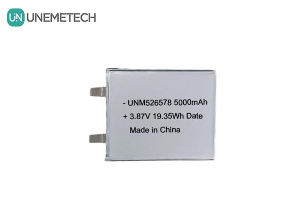 526578 3.87V High Voltage LiPo Battery 5000mAh 4.45V Charge Voltage For Power