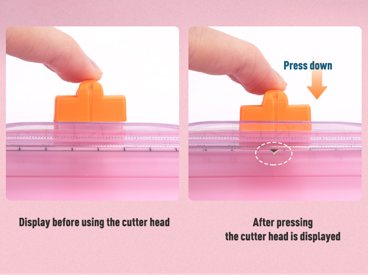 12 Inch Mini Slide Paper Trimmer with Folding Ruler Cutting size A4 12" 380*150*35mm